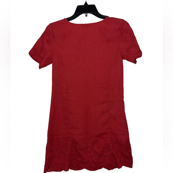 Abercrombie and Fitch Embroidered Shift Dress - Picture 3 of 7